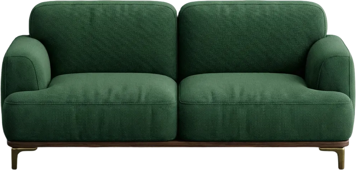 Moderní pohovka pro virtuální home staging obývacího pokoje